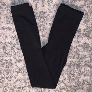 Black Fleece Leggings Sz XS